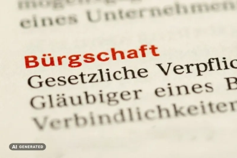 Gesetzestext zur Bürgschaft