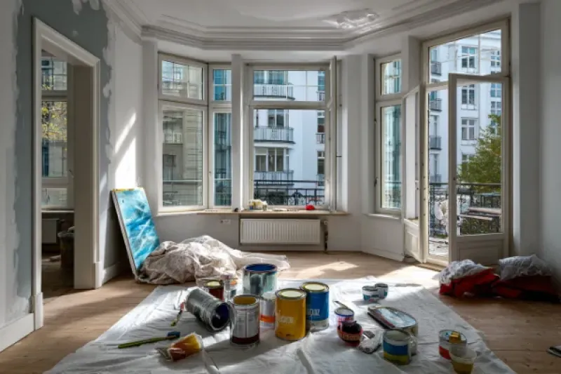 Wohnung im Renovierungszustand