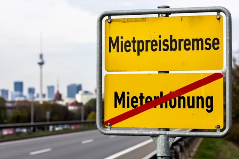 Ortseingangsschild in Berlin